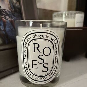Diptyque  Roses Classic Candle rare 6.5 open box